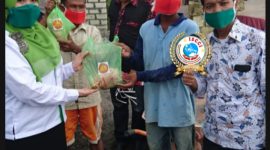 ISCCI ajak warga bergotong royong hadapi pandemi covid-19. (Mahrus/SJ Foto)