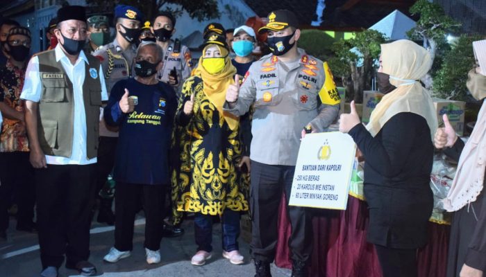 Kapolda Jatim Apresiasi Kampung Tangguh Covid-19 Lamongan