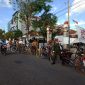 Komunitas Onthel Indonesia (Kosti) Sumenep menggelar konvoi dan upacara kemerdekaan, Senin, 17/08/2020. (Mg 2/SJ Foto)
