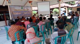 Polres Sumenep dan DLH Sumenep hadiri Sosialisasi dan Pembinaan Tata Kelola Tambang dan BBM-LPG Subsidi. (Didik/SJ Foto)