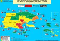 Data sebaran virus covid-19 di Kabupaten Sumenep. (Istimewa)