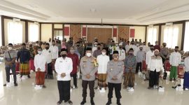 Polres Sumenep gandeng da'i muda untuk menciptakan kamtibmas jelang pelaksanaan Pilkada Sumenep, Kamis, 21/10/2020. (Foto istimewa)