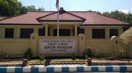 Kantor Polsek Prenduan. (Foto istimewa)