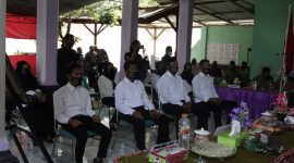 Deklarasi Desa Bersih Narkoba (Bersinar) di Desa Kalianget Barat, Kecamatan Kalianget, Sumenep, Senin, 21/12/2020. (SJ Foto)