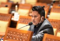 Fraksi PAN, melalui Slamet Ariyadi usulkan Madura segera jadi Provinsi dalam rapat Paripurna III DPR-RI tahun 2020-2021, yang digelar di Gedung Senayan, Jakarta, Rabu, (10/2021). (Foto Istimewa)