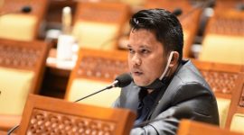 Fraksi PAN, melalui Slamet Ariyadi usulkan Madura segera jadi Provinsi dalam rapat Paripurna III DPR-RI tahun 2020-2021, yang digelar di Gedung Senayan, Jakarta, Rabu, (10/2021). (Foto Istimewa)