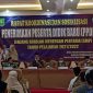 Plt. Kepala Dinas Pendidikan Saat memberikan arahan kepada peserta rakor. 