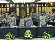 Rakernis Gabungan 4 Divisi, Kapolri Minta Penguatan Transformasi Menuju Polri Presisi