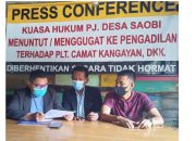 PJ Kades Desa Saobi Gugat PLT Camat Kangayan Beserta BPD Desa Saobi PJ Kades Desa Saobi Gugat PLT Camat Kangayan Beserta BPD Desa Saobi