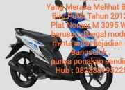 Modus Minta Anter, Honda Beat Dibawa Kabur Maling Modus Minta Anter, Honda Beat Dibawa Kabur Maling