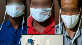 Foto: Tiga Tersangka Penyalahgunaan Narkoba Yang Diamankan Polsek Ganding Yang Salah Satunya Diduga Kuat Merupakan Perangkat Desa Gadu Barat, Kecamatan Ganding. (istimewa) 