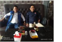 Foto: Slamet Ariyadi, Anggota Komisi IV DPR RI Didampingi Ketua Kamar Dagang dan Industri (KADIN) Kabupaten Sumenep, Hairul Anwar. (Seputarjatim)
