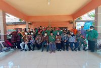 Ket: Foto Bersama Perwakilan Kemendes PDTT Dengan Pemdes Gunggung, Kecamatan Batuan.