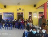 Unik, Pemdes Pagarbatu Berikan Doorprize Kambing Bagi Warganya Yang Mau Vaksin