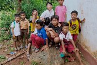 Foto: Sekelompok Siswa SDN. Jukong-Jukong II Kecamatan Kangayan, Kepulauan Kangean.