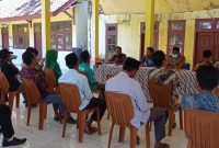 Foto: Suasana serah Terima jabatan antara PJ dengan Kades Jambu terpilih. 