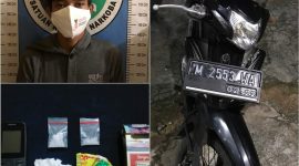 Foto: LH Bersama Barang Bukti Saat Diamankan Satresnarkoba Polres Sumenep