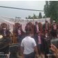 Foto: Ratusan Massa Yang Tergabung Dalam ARM Menggelar Pengadilan Rakyat Di Kantor Pemkab Sumenep