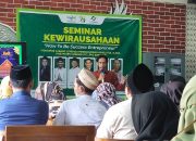 LPNU Gelar Seminar Kewirausahaan, Fauzi Beberkan Ide-Ide Kreatif Bagi Pelaku UMKM