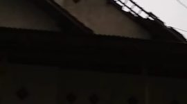 Foto: Salah Satu Rumah Warga Di Desa Talang Yang Terkena Musibah Angin Puting Beliung. 