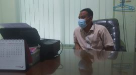 Foto: Imam Mulyadi, Direktur PT. Sumekar saat dikonfirmasi diruang kerjanya. 