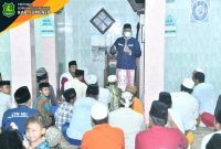 Foto:Bupati Sumenep saat menyampaikan tausiyah