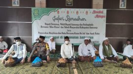 Foto: Bupati Sumenep Didampingi Forkopimda saat Safari Ramadhan, di Kecamatan Ambunten