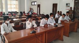 Foto: Forum Peduli Rakyat Sejahtera (FORPERKASA) saat audensi di kantor Pemkab Sumenep. 