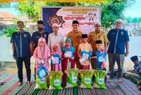 Foto: Persatuan Jurnalis Indonesia (PJI ) DPC Kabupaten Sumenep menggelar santunan anak yatim di desa Jambu, Kecamatan Lenteng