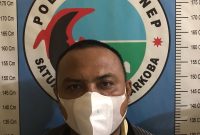 Foto: tersangka JS saat di amankan di mapolres Sumenep