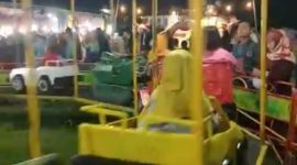 Foto: Screenshot vidio pasar malam di kecamatan Ambunten yang dikirim narasumber kepada media ini. 