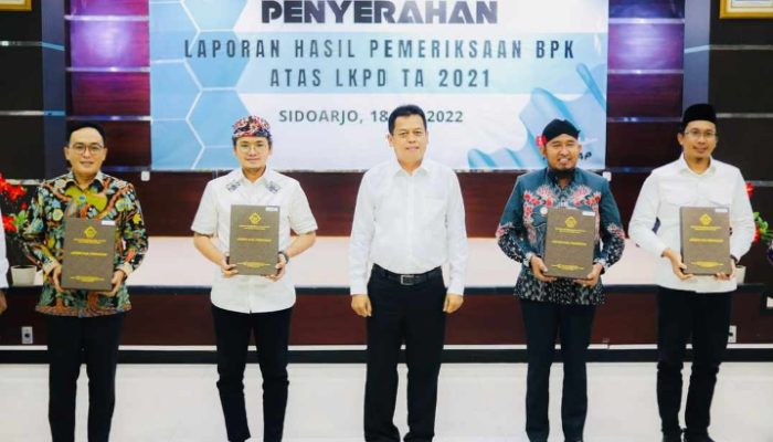 Kelima Kalinya, Pemkab Sumenep Terima Predikat WTP Dari BPK RI