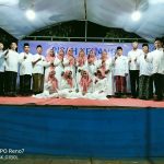 Foto: Foto bersama seluruh jajaran dewan guru SDN. Daramista II Kecamatan Lenteng, Sumenep. (Istimewa)