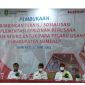 Foto: Bupati Sumenep ,Achmad Fauzi didampingi Sekretaris Daerah membuka acara sosialisasi yang diikuti para pelaku usaha