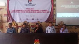 Foto: KPU Sumenep melaksanakan pra kegiatan di Kantor KPU Sumenep 