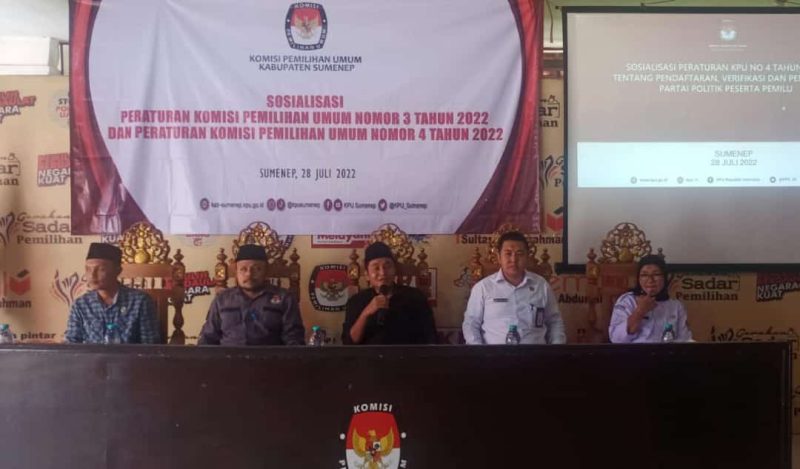 Foto: KPU Sumenep melaksanakan pra kegiatan di Kantor KPU Sumenep 