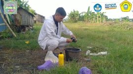 Foto:Eka Bayu Indrawan, mahasiswa dari Universitas Trunojoyo Madura (UTM)