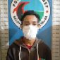 Foto:Tersangka saat diamankan dikantor Satresnarkoba Polres Sumenep