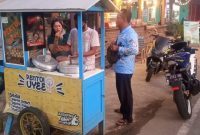 Foto: Pentol UYEE yang berlokasi disebelah timur taman adipura/depan mami muda cafe