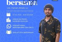 Foto:Panflet konser langit bersama Ust Hanan Attaki