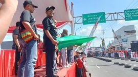Foto:Bupati Sumenep membuka Kejurnas drag bike 2022 