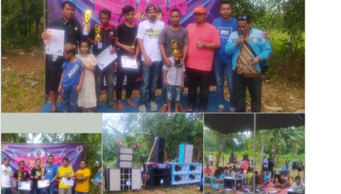 Kinantaka Audio Gelar Lomba Miniatur Racing Sound se Jawa timur Di Desa Torbang