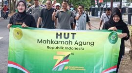Foto: PN Sumenep melaksanakan JJS dan senam bersama