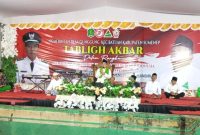 Foto:Tabligh akbar yang diadakan di desa Gunggung, kecamatan batuan sumenep