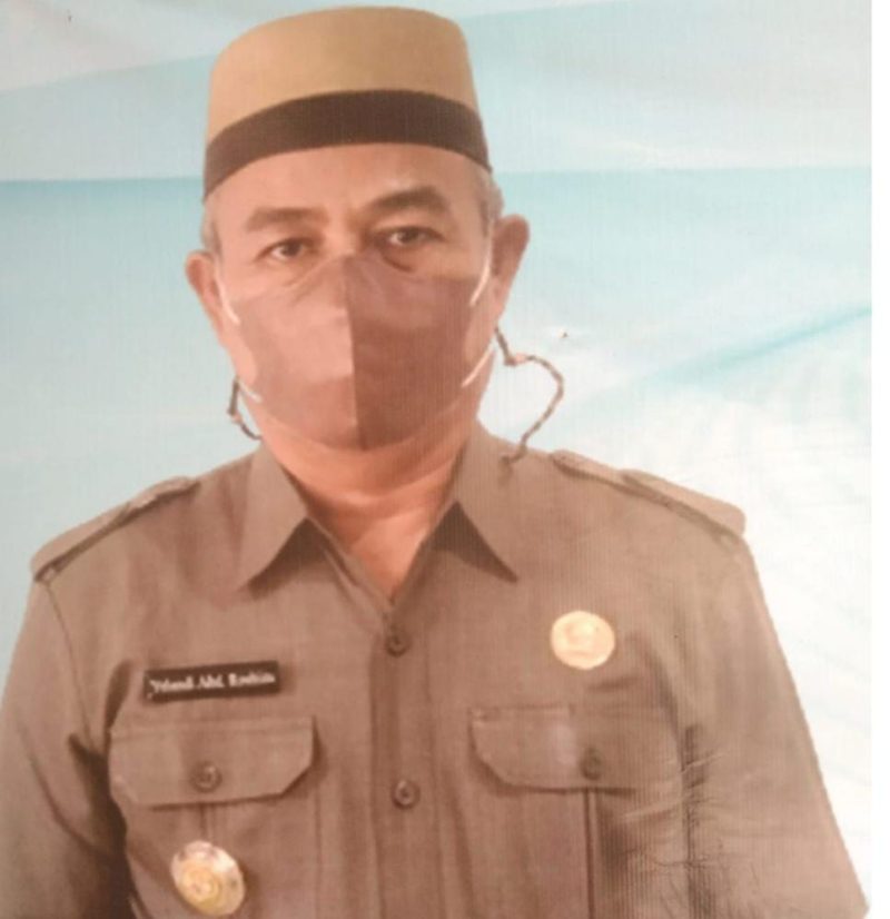 Foto:Kepala Desa Pagerungan Besar, H. Yuliandi Abd. Rochim. 