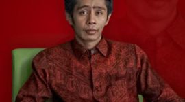 Foto:Fauzi AS, Direktur exsecutif DPC partai Demokrat Sumenep