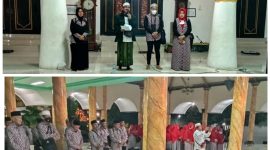 Foto:Pelepasan 128 jamaah umroh PT. Bukit Shofa