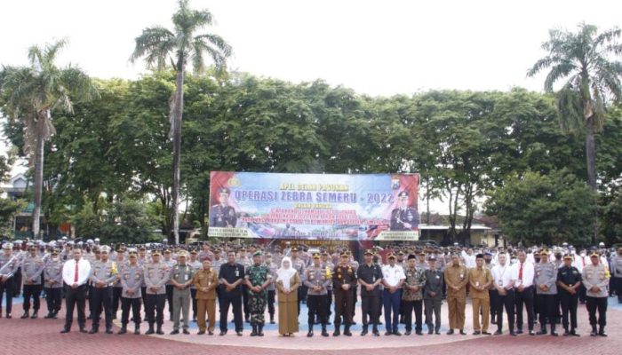 Polres Sumenep Gelar Operasi Zebra Semeru Tahun 2022, Pengendara Wajib Hindari 7 Pelanggaran Ini