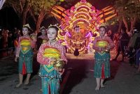 Foto:Salah satu peserta festival musik tong-tong 2022