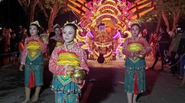 Foto:Salah satu peserta festival musik tong-tong 2022